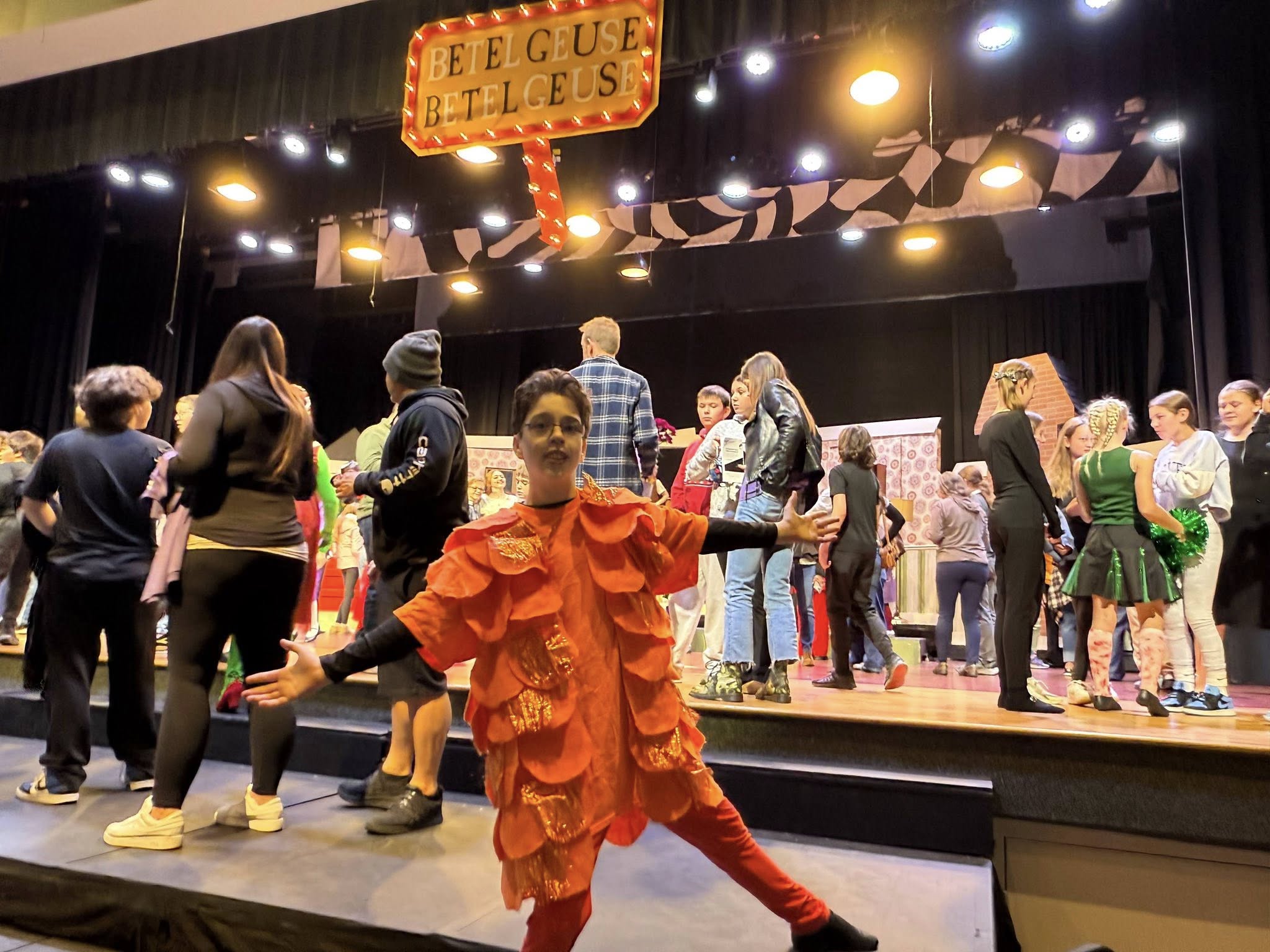 Judah in the Beetlejuice school play